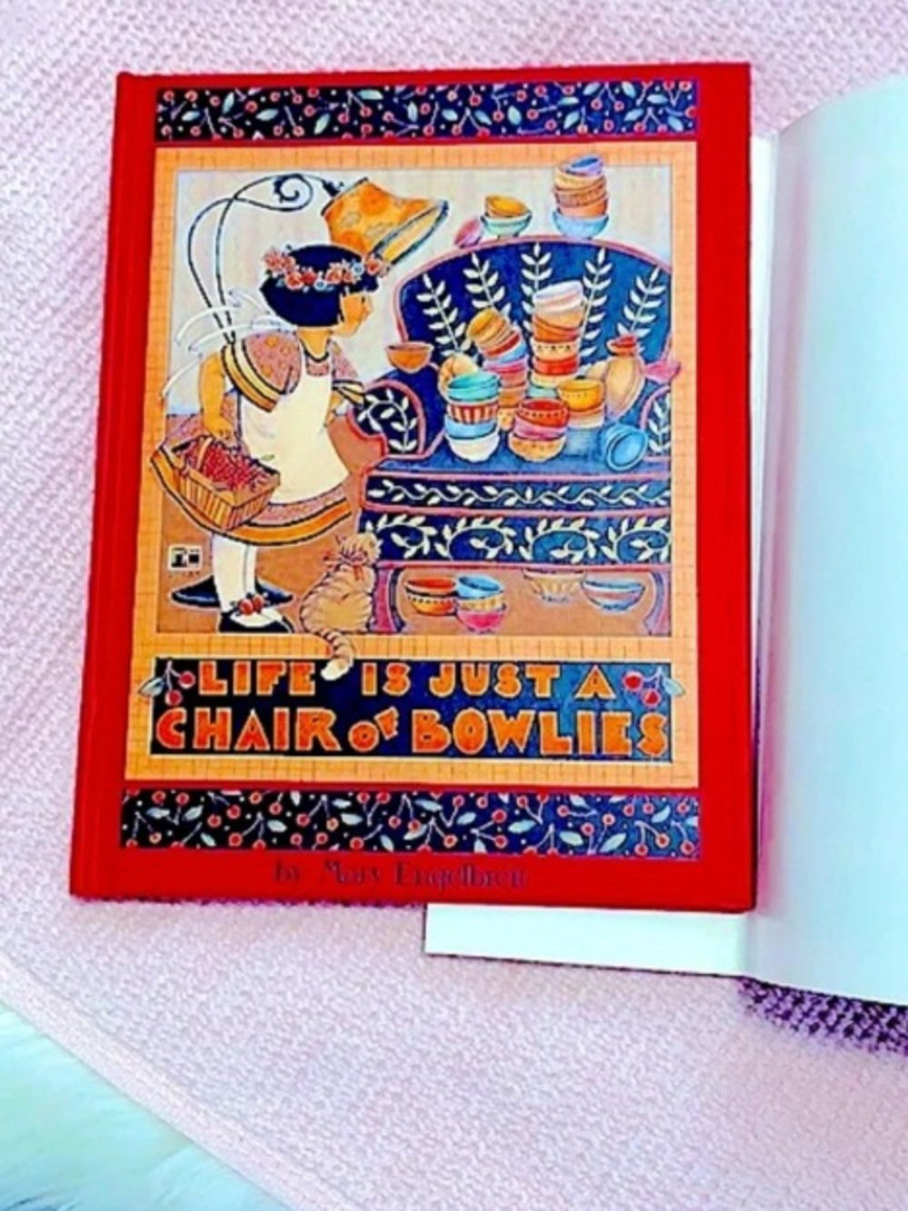 Life Is Just a Chair of Bowlies — Red Decorative Cookbook